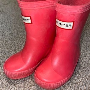 Toddler girls hunter boots